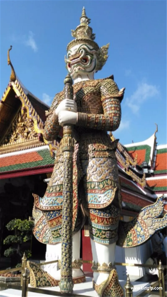 泰国佛教圣物之-鬼王(Thao Vetsuwan) 泰国护法神 素万那普机场镇守
