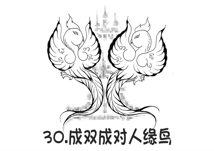 成双成对人缘鸟  泰国古法刺符 泰国一对一法事预约 阿赞朕甩 2025中国法会预约 阿赞通蜀无头虎传人