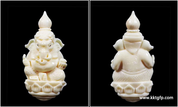 泰国佛牌 龙婆本 (师傅生前加持)  2538年 重料版象神 4.jpg